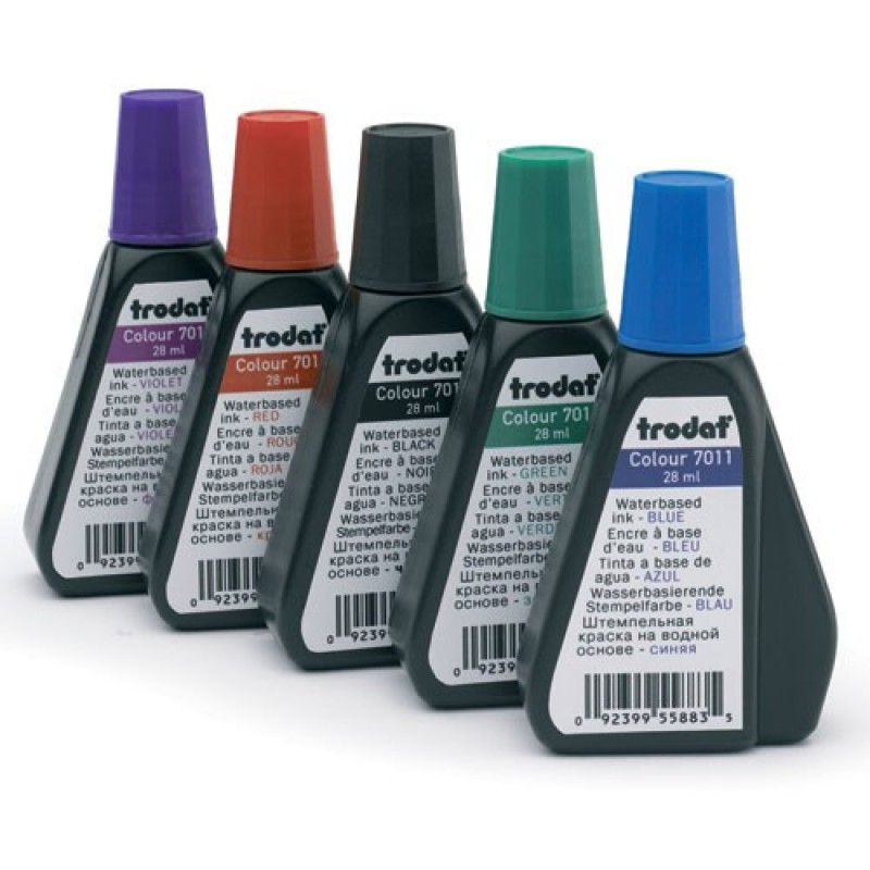 UV Ink Stamp under light