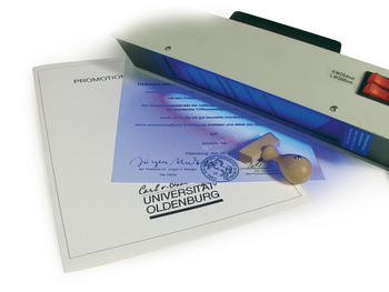 UV Stamp in action